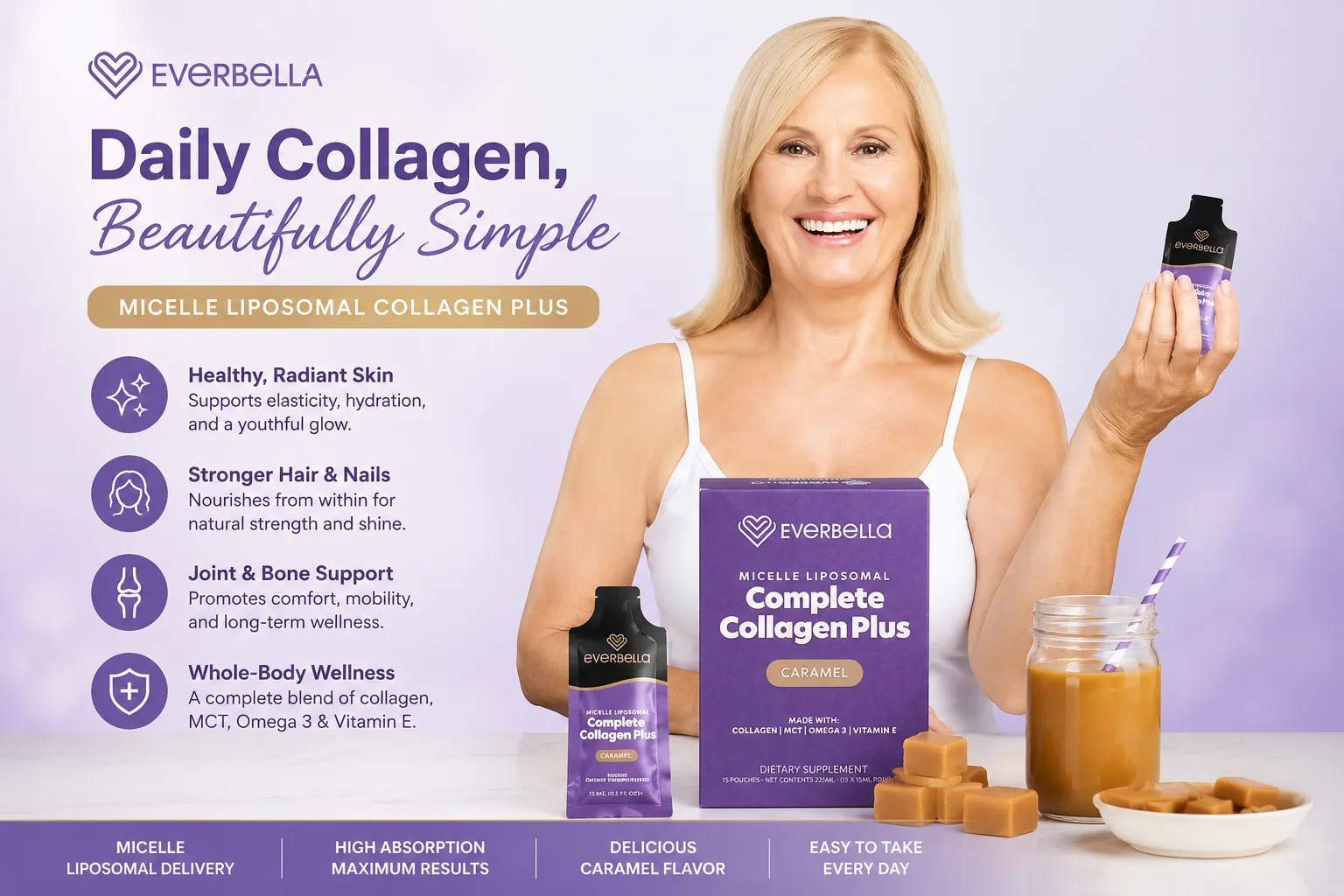 EverBella Complete Collagen Plus product feature
